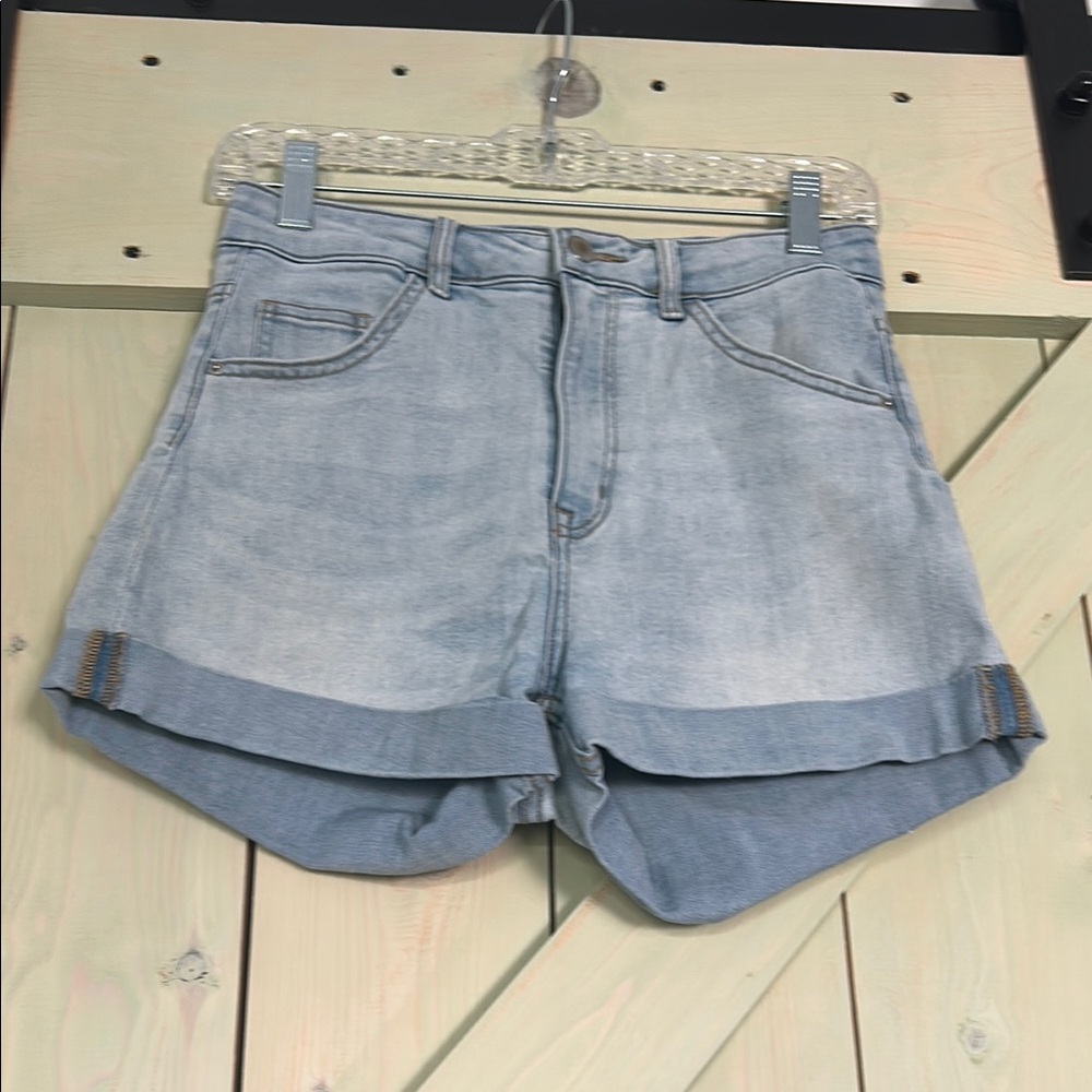 H&M Blue Jean Shorts Relaxed Fit